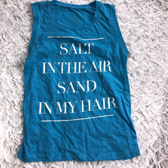 Blue Tank top - Picture 1 of 2